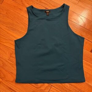 Teal Sleeveless Top